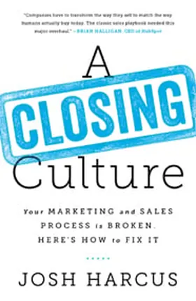 Cover of A Closing Culture by Josh Harcus