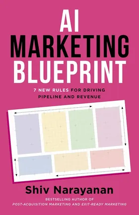 Cover of AI Marketing Blueprint by Shiv Narayanan