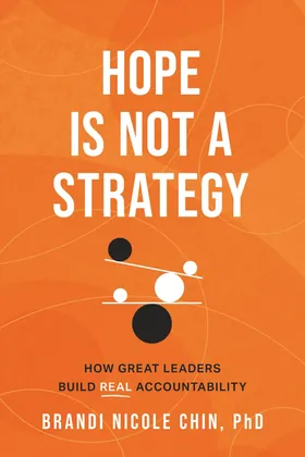 Cover of Hope Is Not a Strategy by Brandi Chin
