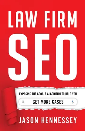 Cover of Law Firm SEO by Jason Hennessey