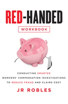 Cover of Red-Handed Workbook by JR Robles