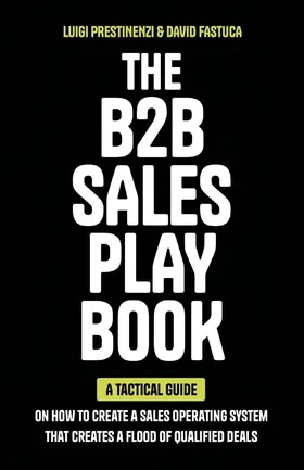 Cover of The B2B Sales Playbook by Luigi Prestinenzi