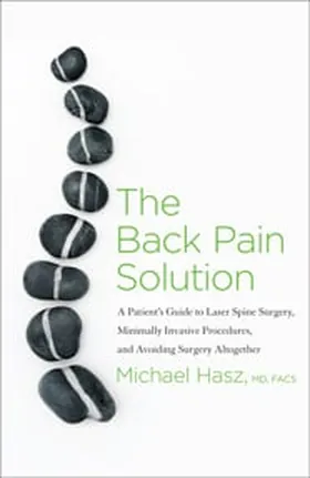 Cover of The Back Pain Solution by Michael Hasz