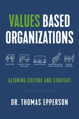 Cover of Values Based Organizations by Thomas Epperson